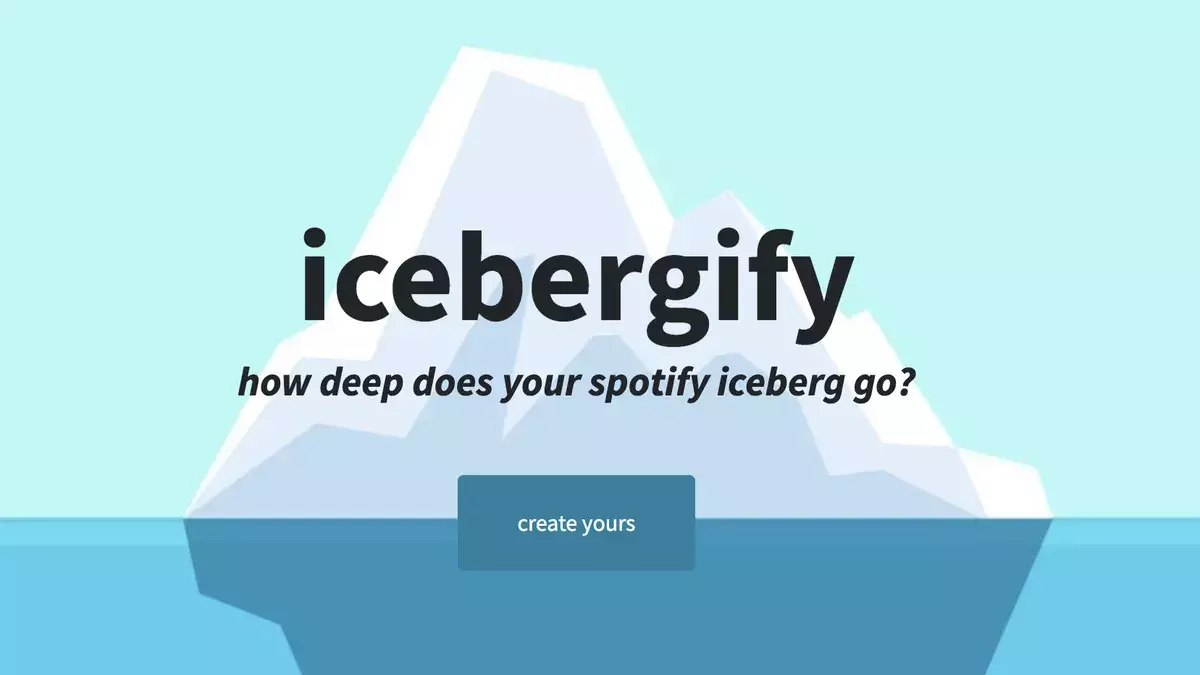 Iceberg com Spotify