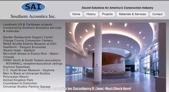 Southern Acoustics Inc Casselberry FL