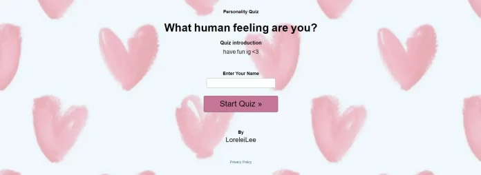 Uquiz What Human Feeling Are You
