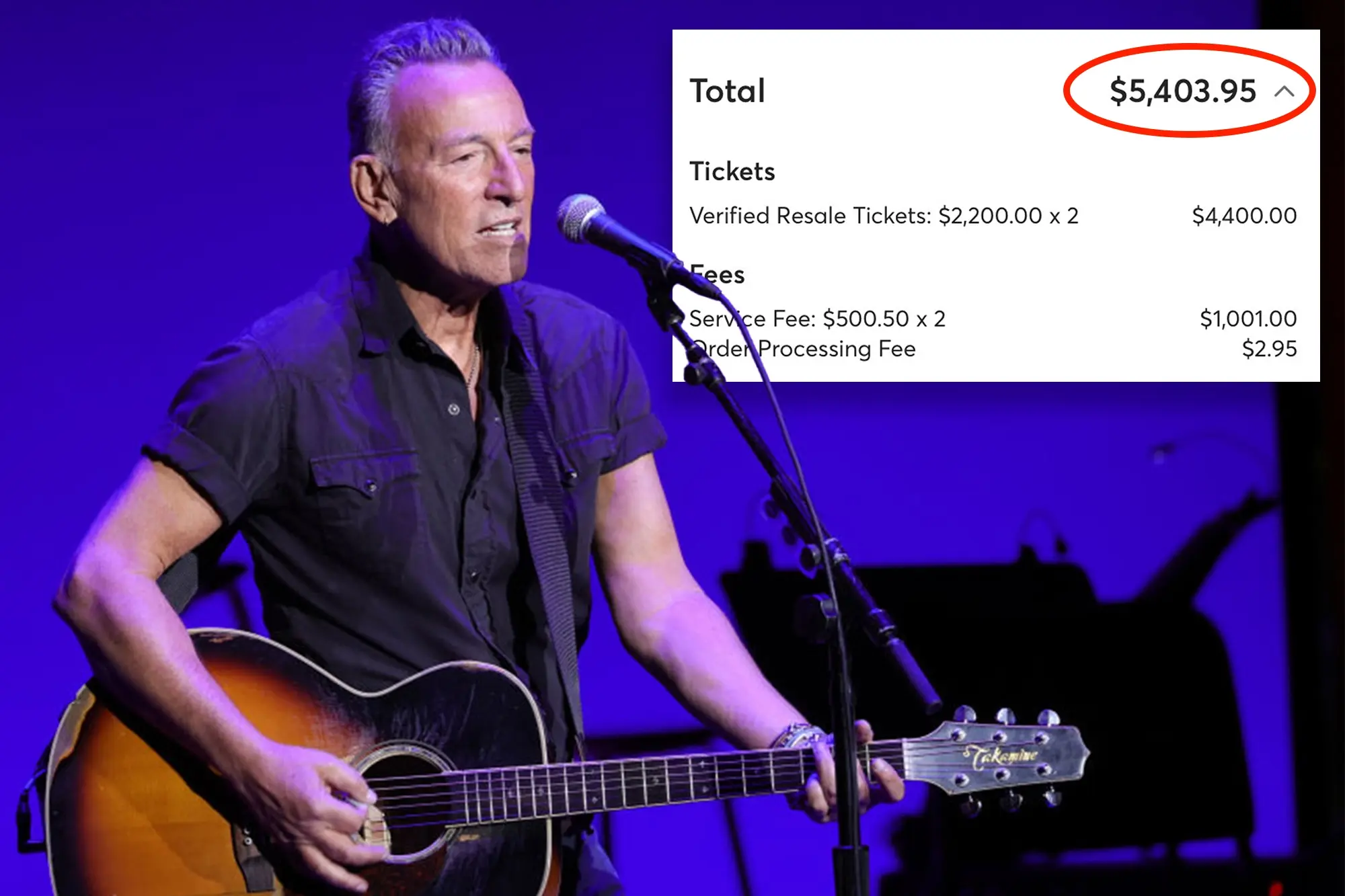 Bruce Springsteen Ticketmaster Tickets