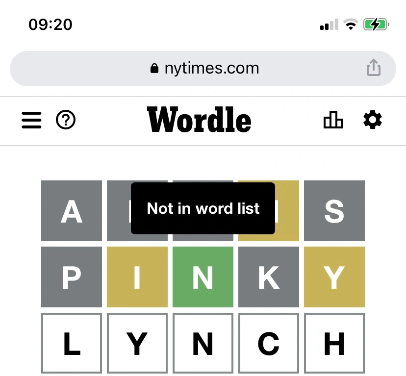 Linch Wordle