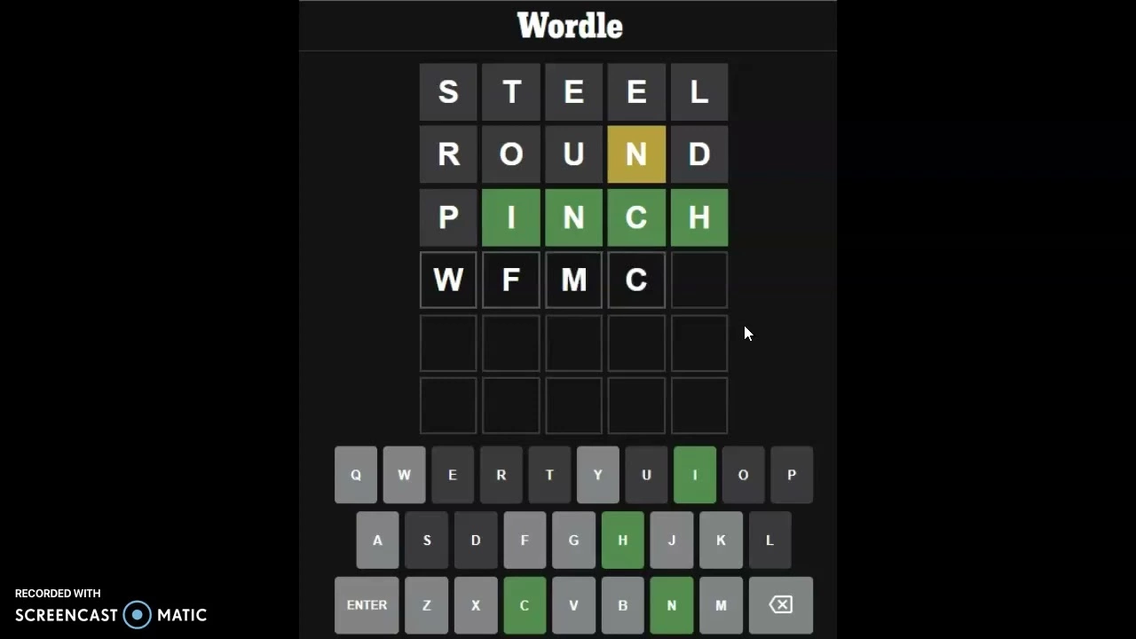 Winch Wordle