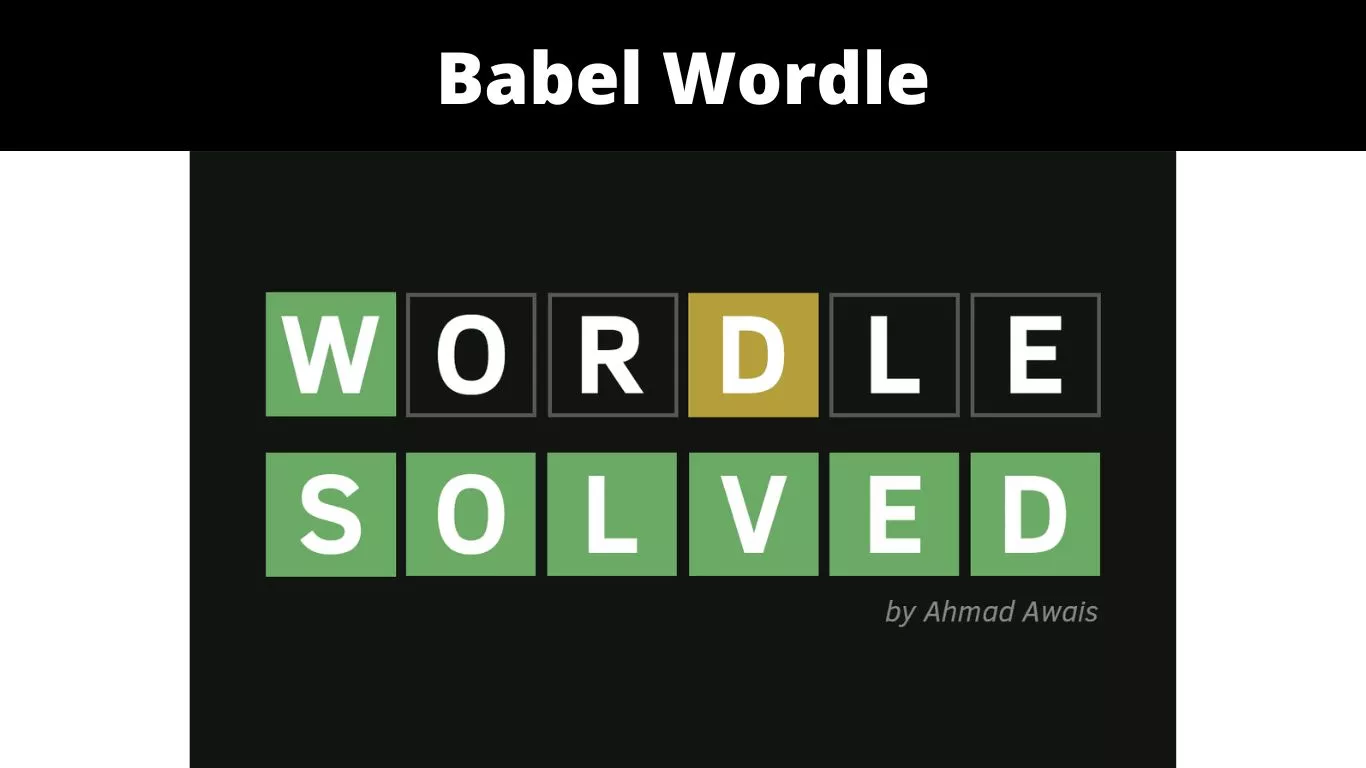 Babel Wordle