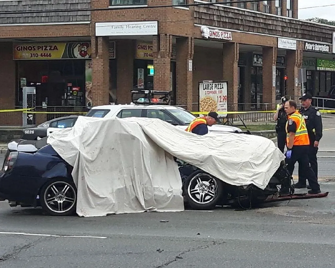 Bathurst and Steeles Accident