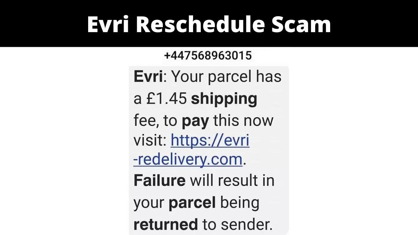 Evri Reschedule Scam