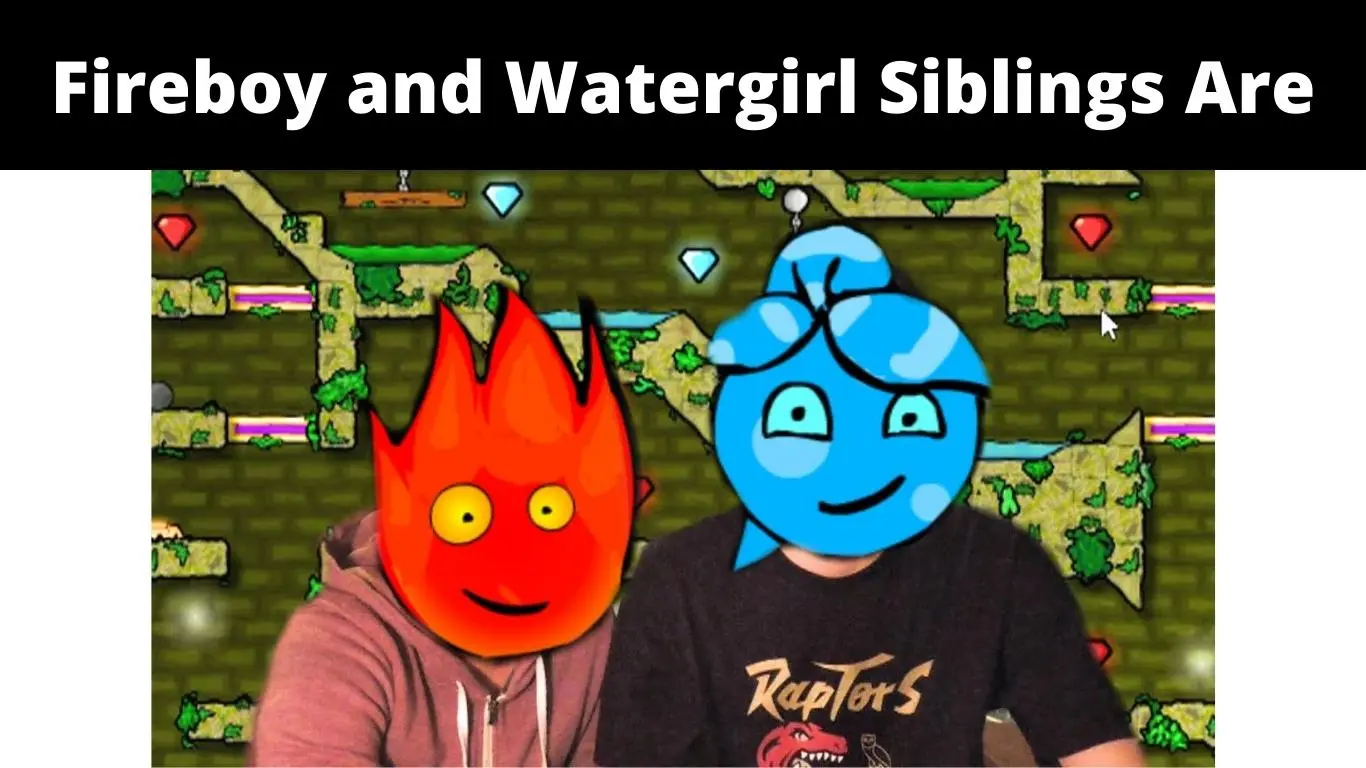Fireboy and Watergirl Siblings Are