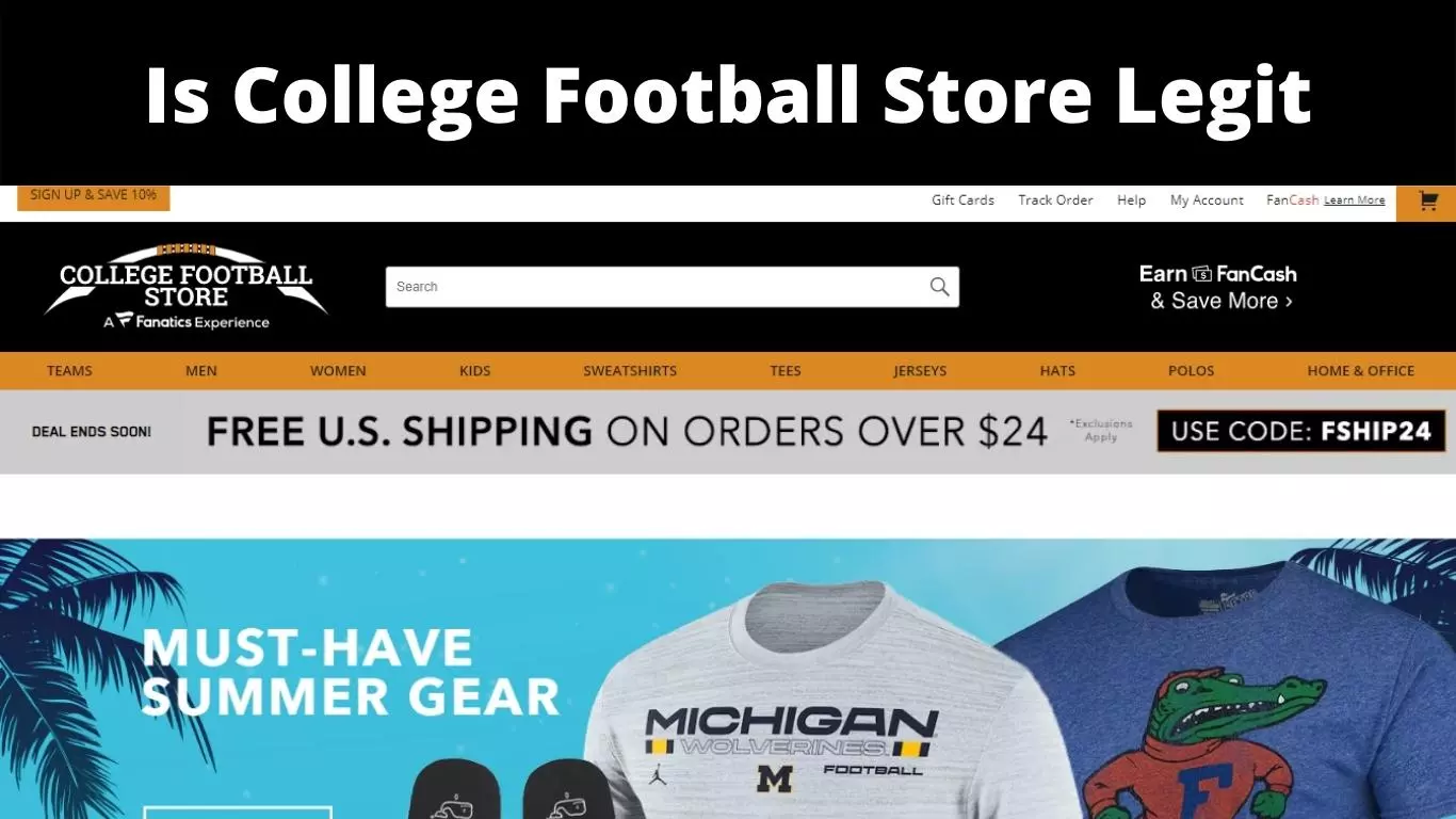 Is College Football Store Legit