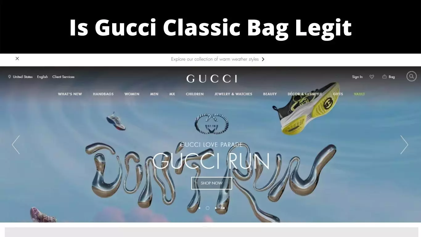Is Gucci Classic Bag Legit