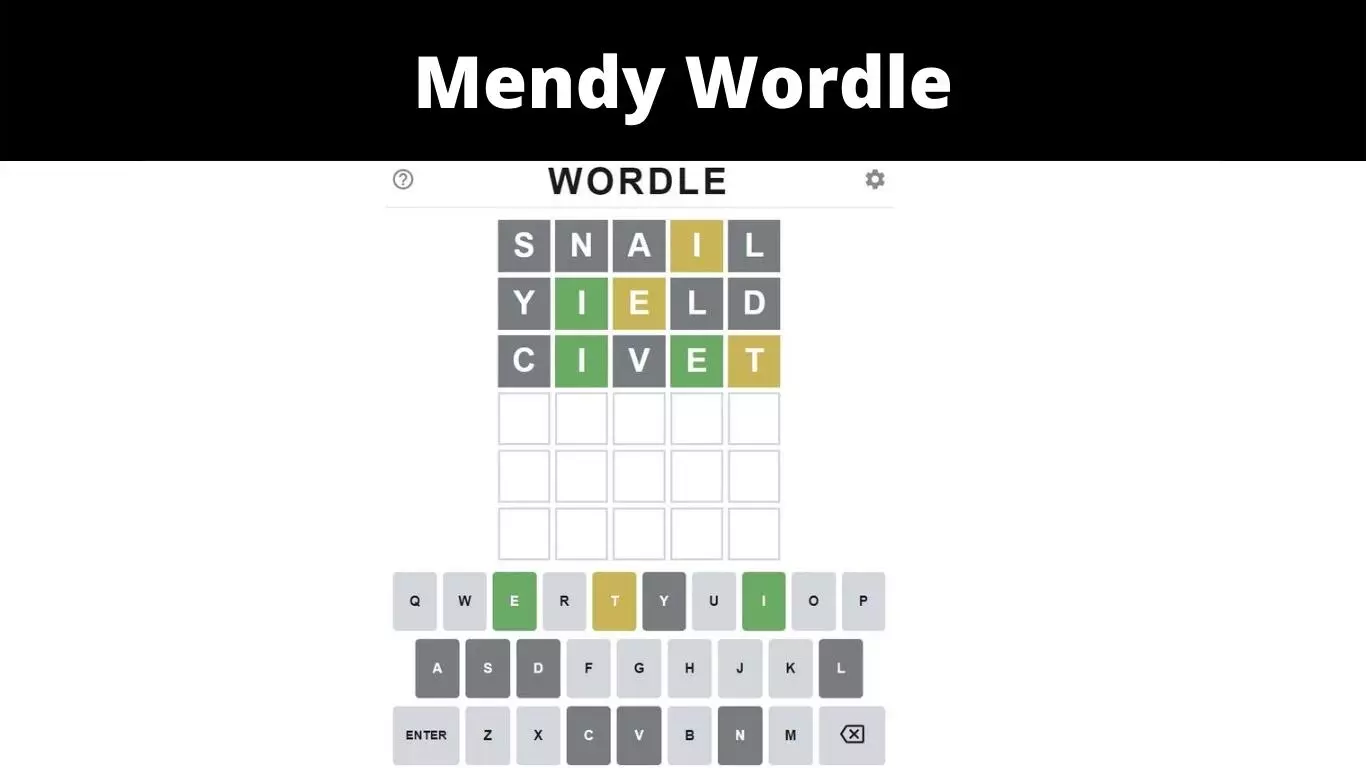 Mendy Wordle