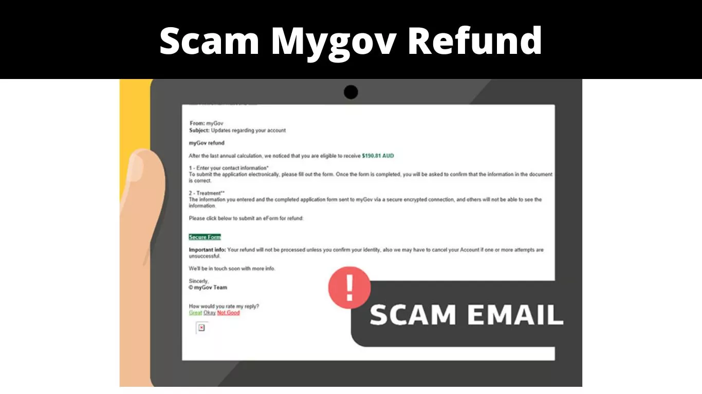 Scam Mygov Refund
