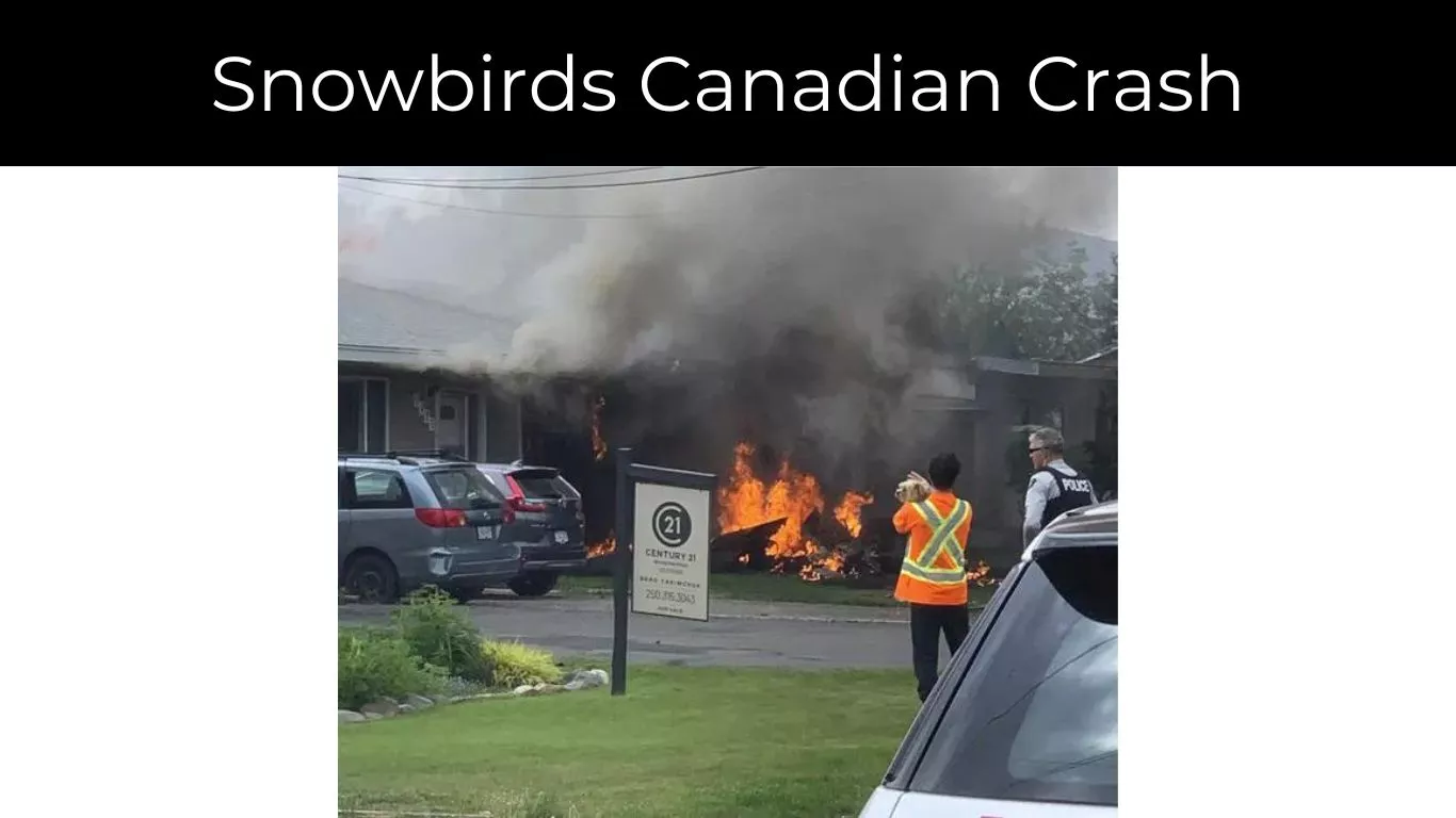 Snowbirds Canadian Crash