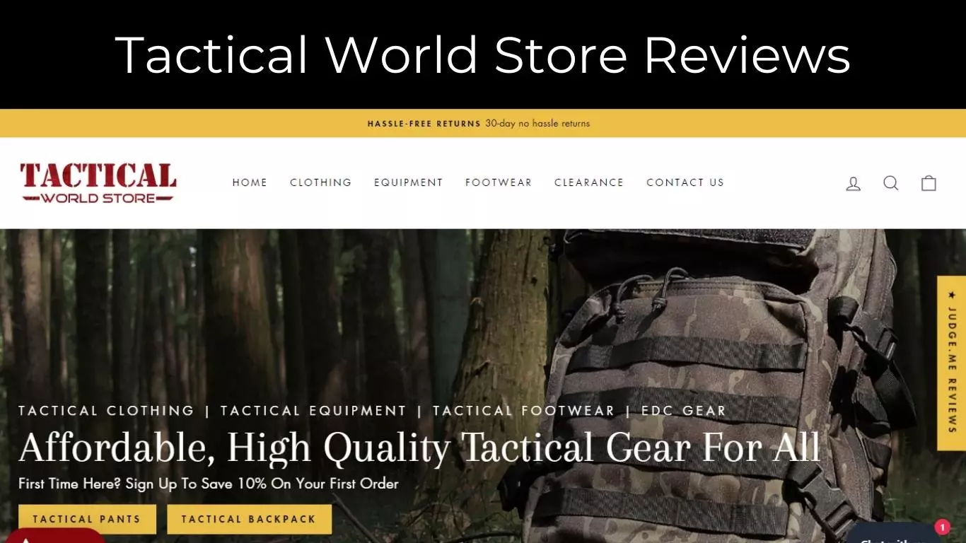 Tactical World Store Reviews