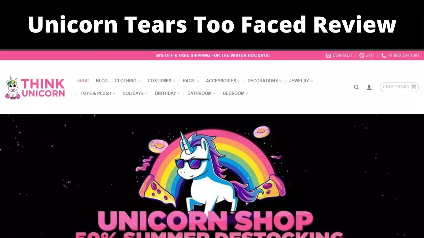 Unicorn Tears Too Faced Review