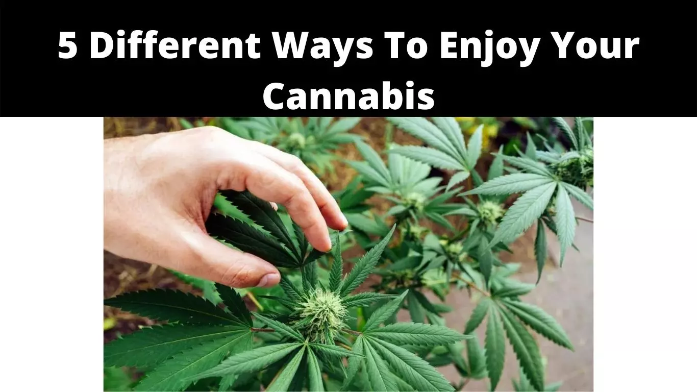 5 Different Ways To Enjoy Your Cannabis