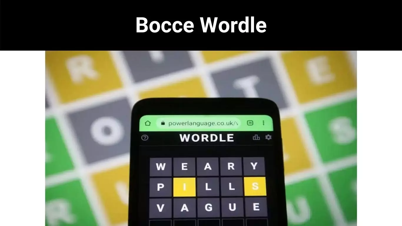 Bocce Wordle