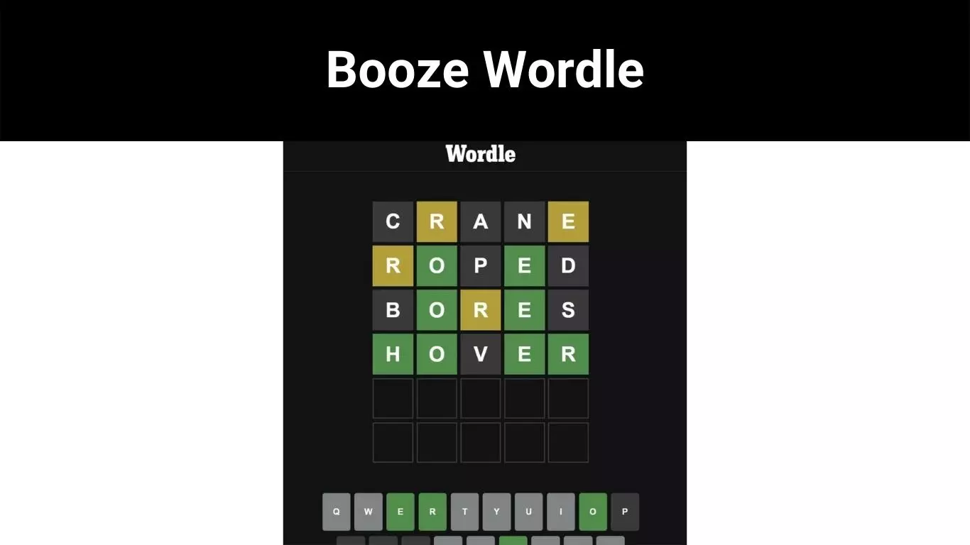 Booze Wordle