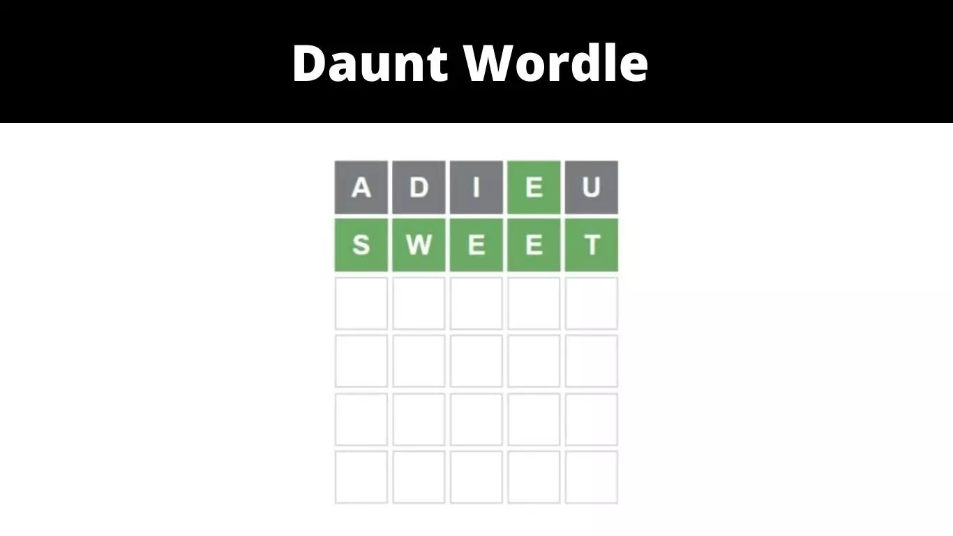 Daunt Wordle