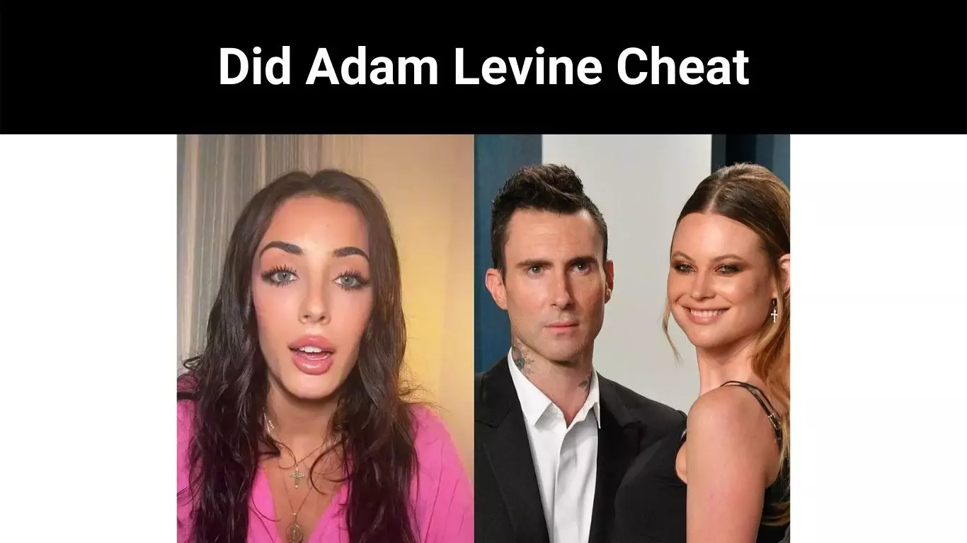 Did Adam Levine Cheat