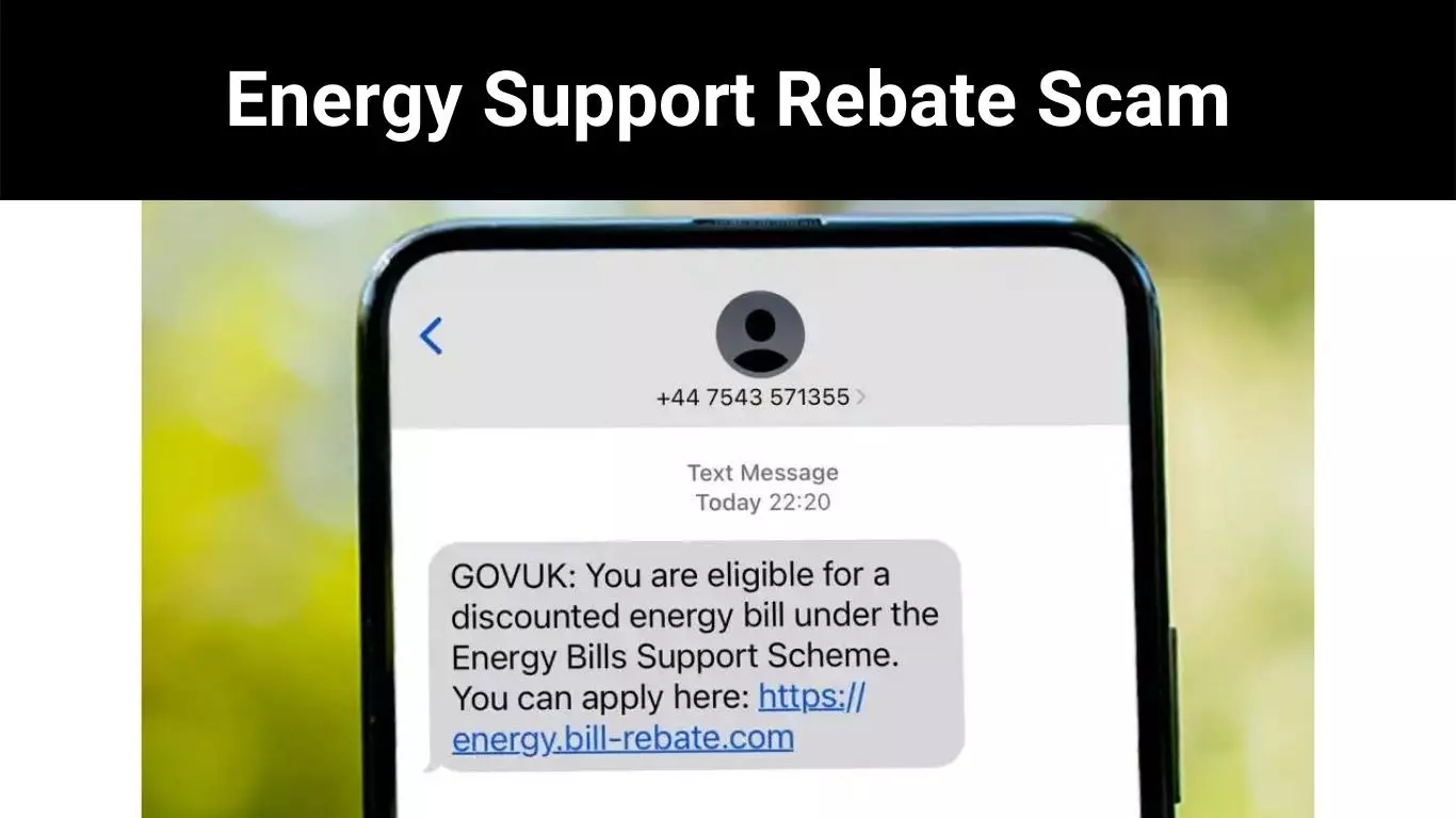 Energy Support Rebate Scam