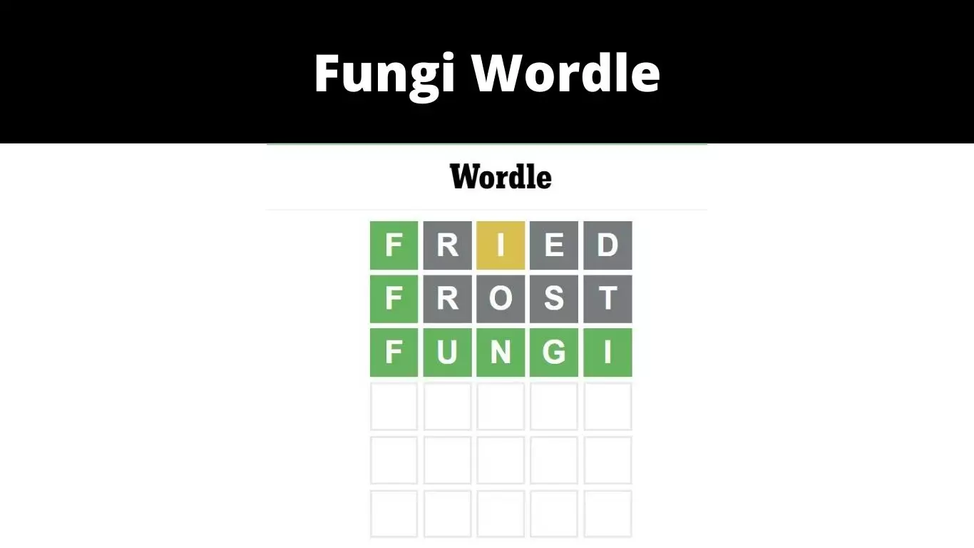Fungi Wordle