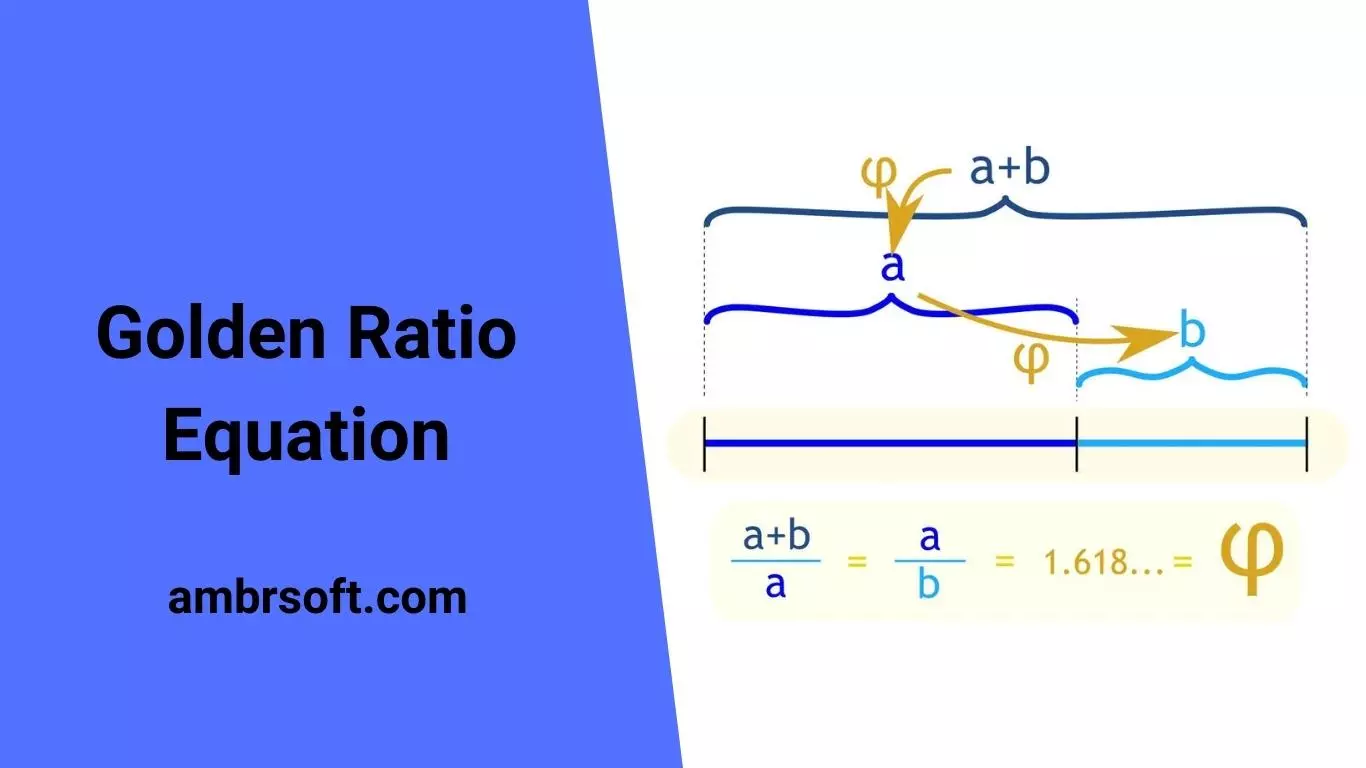 Golden Ratio Equation