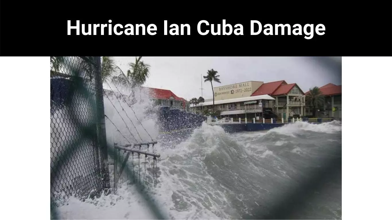 Hurricane Ian Cuba Damage