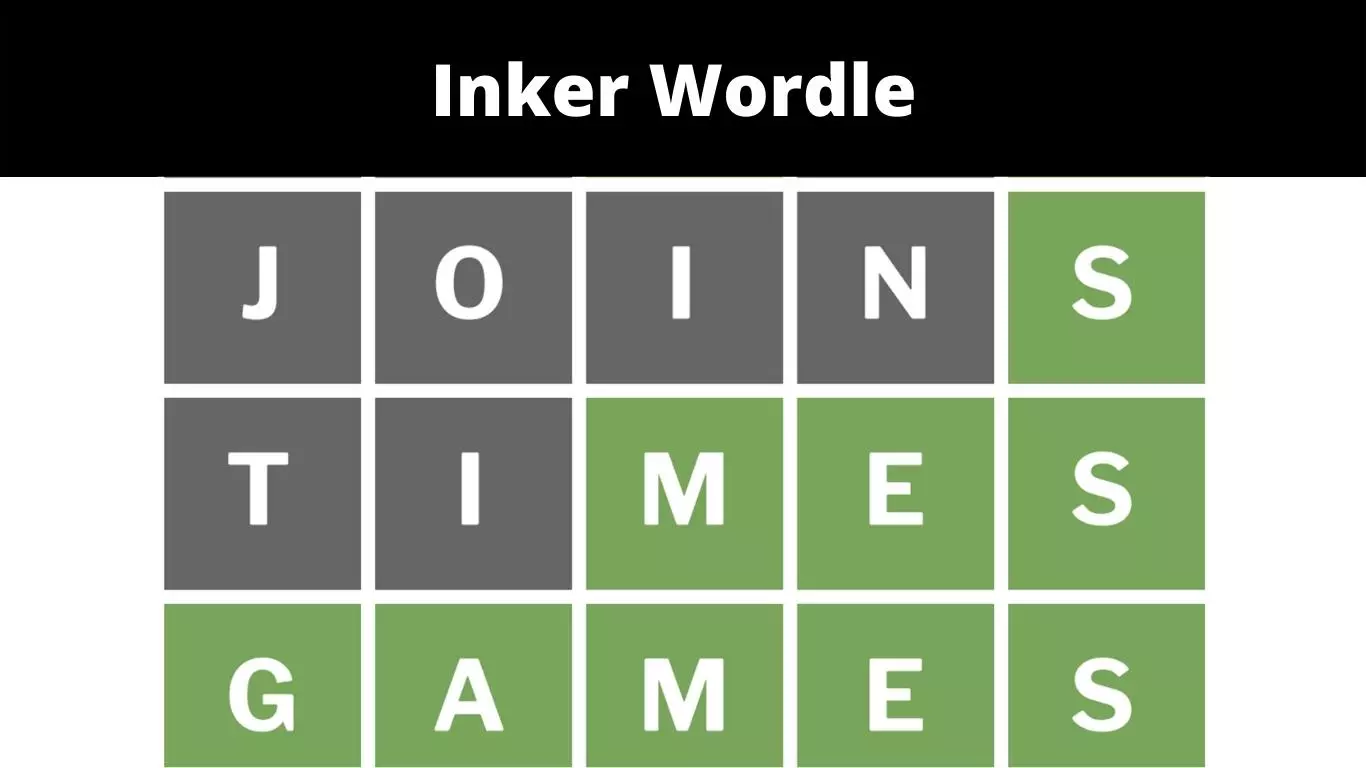 Inker Wordle
