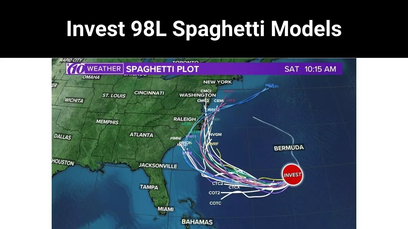 Invest 98L Spaghetti Models