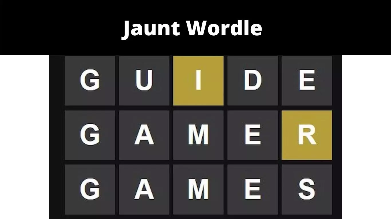 Jaunt Wordle
