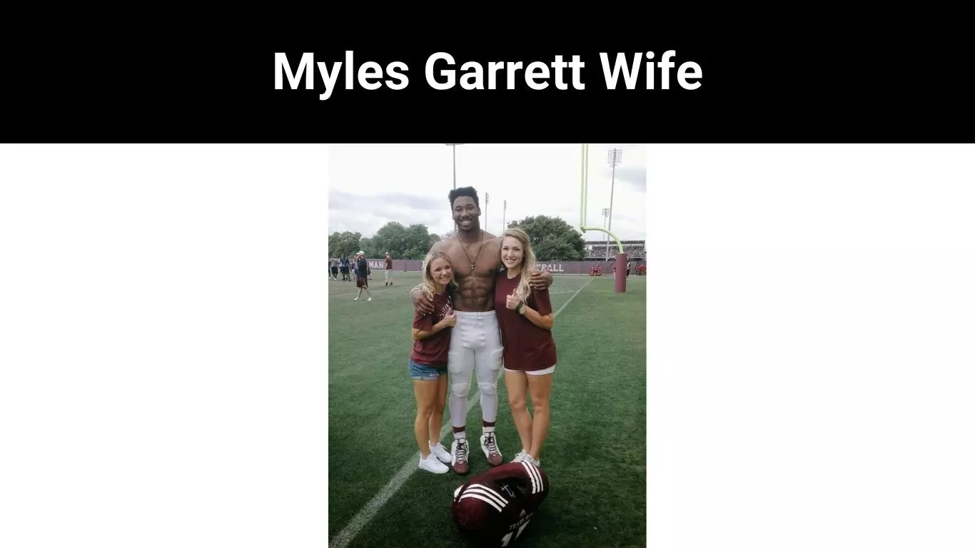 Myles Garrett Wife
