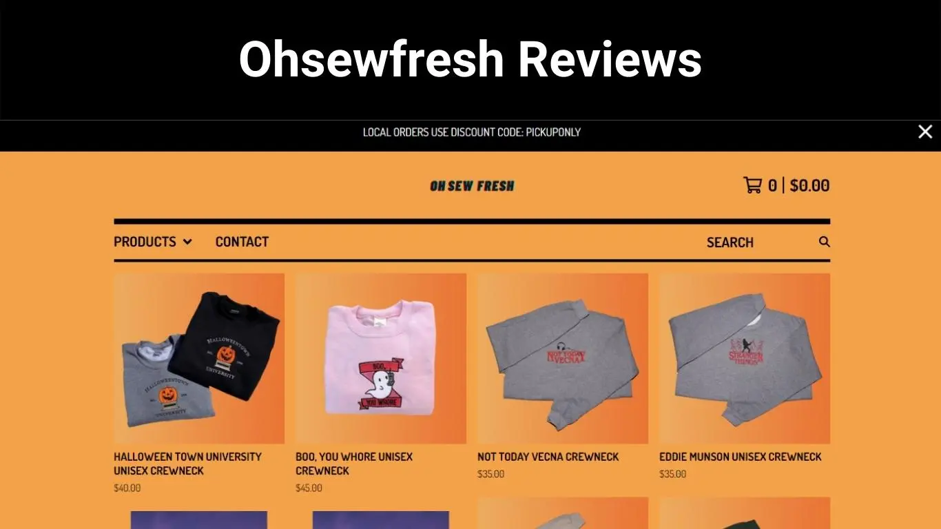 Ohsewfresh Reviews