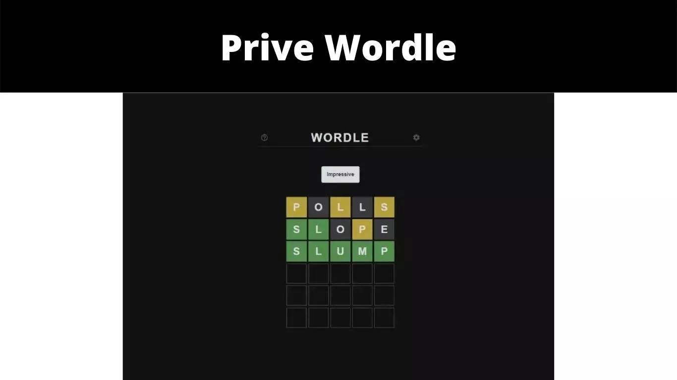 Prive Wordle