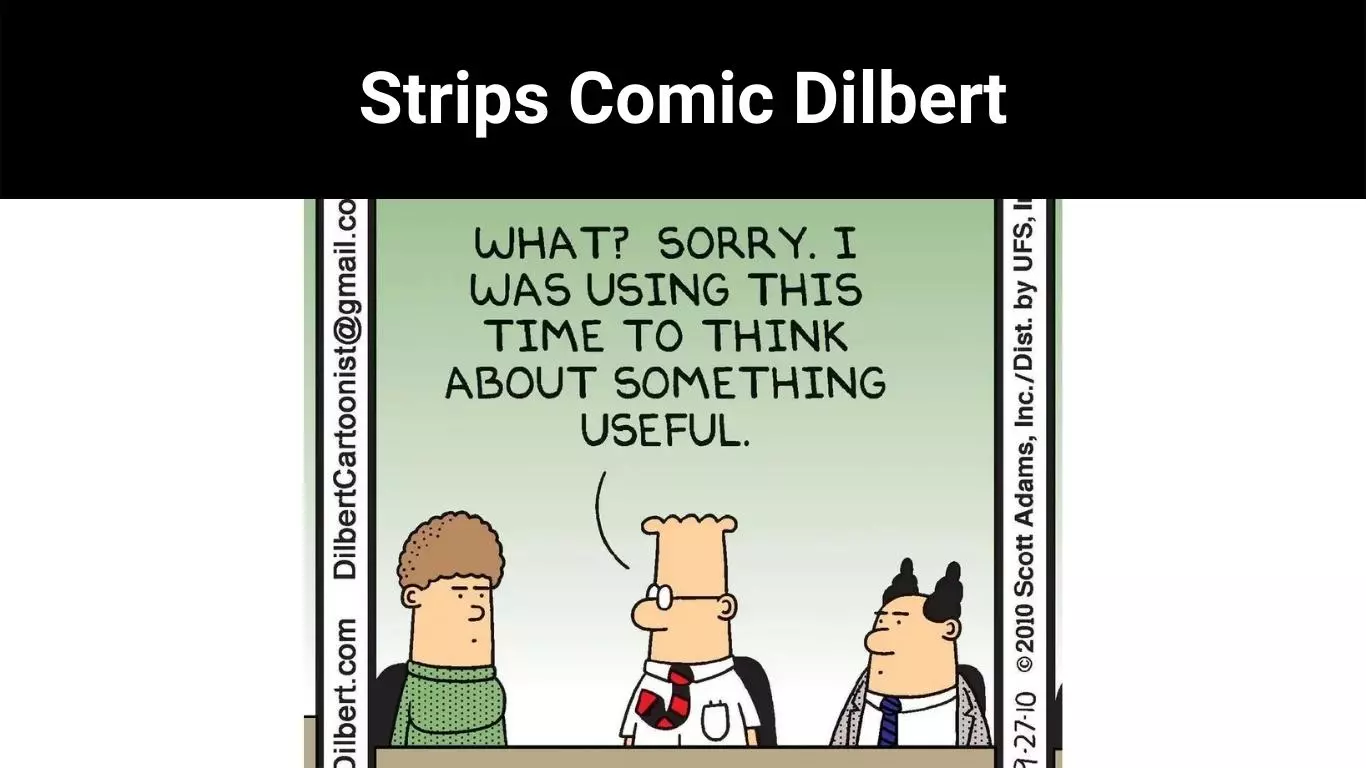 Strips Comic Dilbert