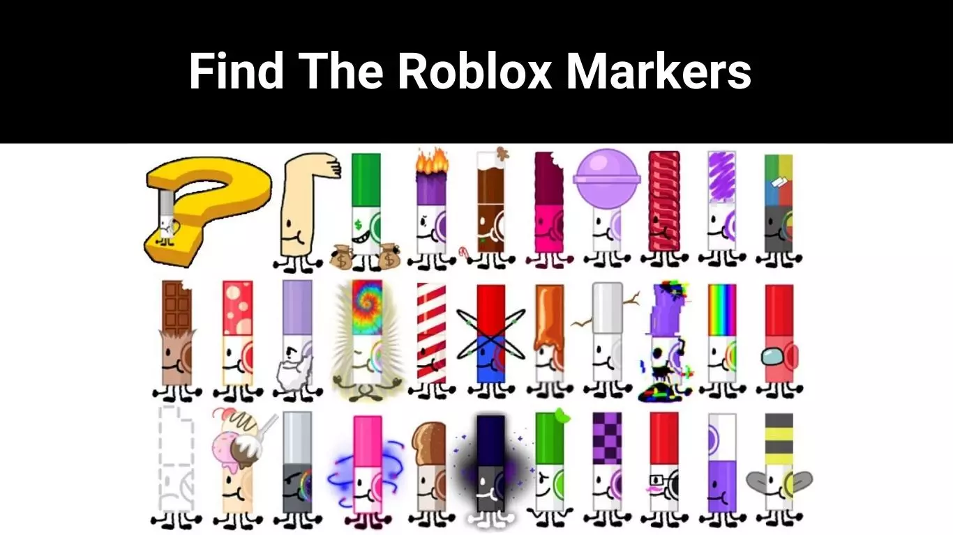 Find The Roblox Markers