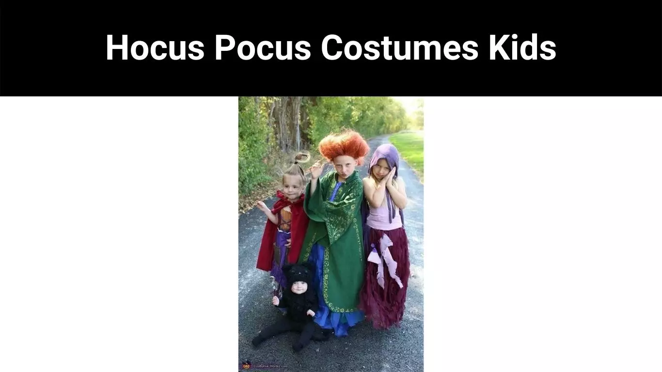Hocus Pocus Costumes Kids