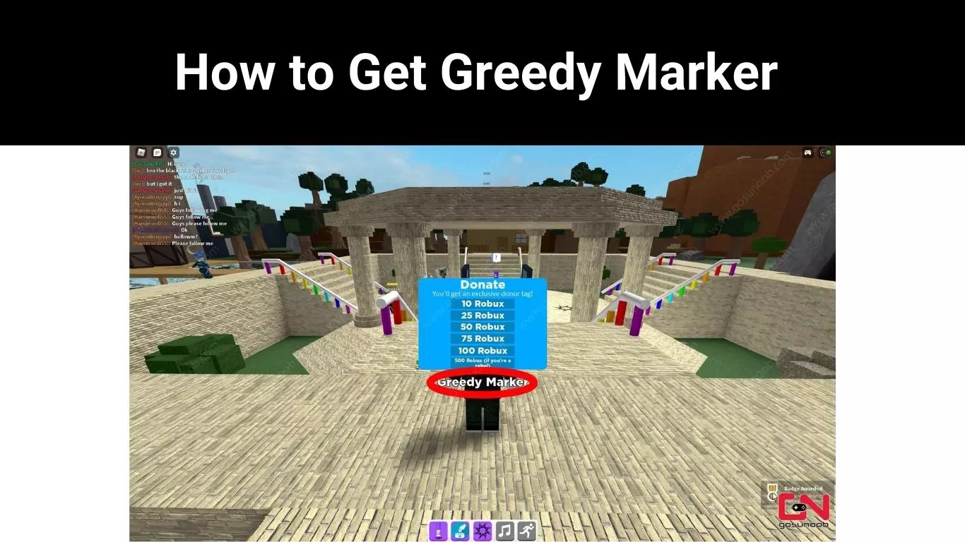 How to Get Greedy Marker