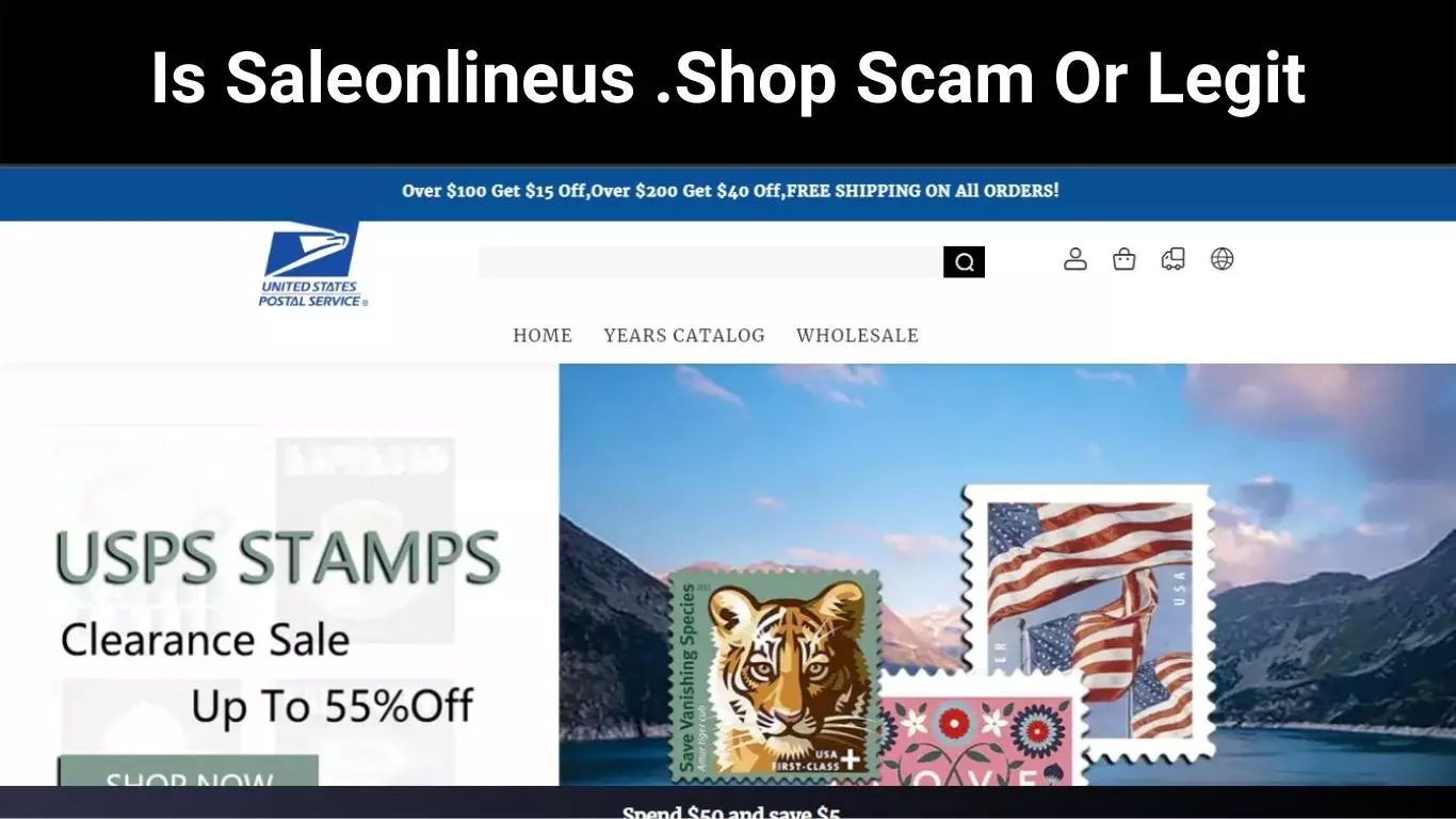 Is Saleonlineus .Shop Scam Or Legit