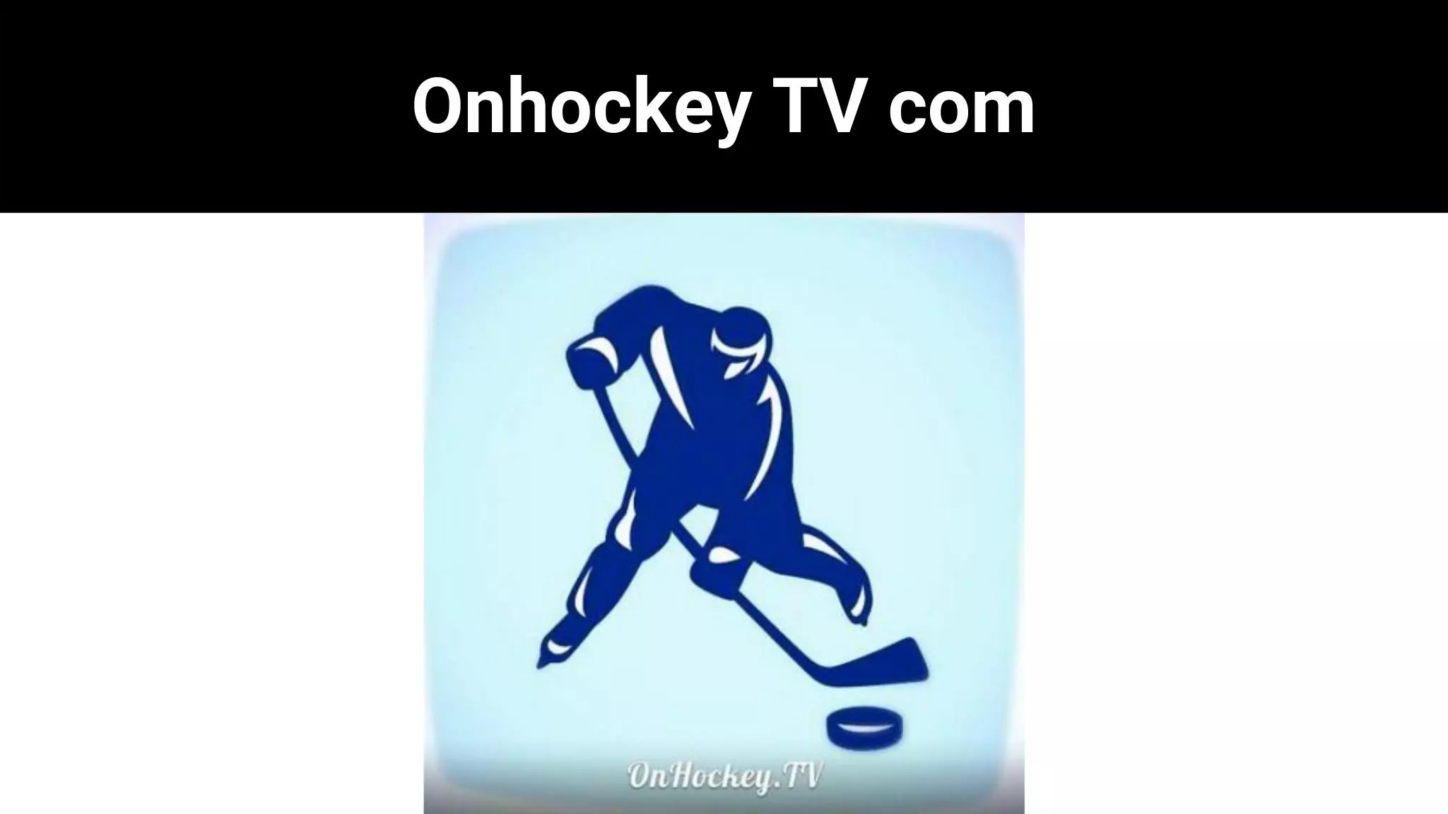 Onhockey TV com