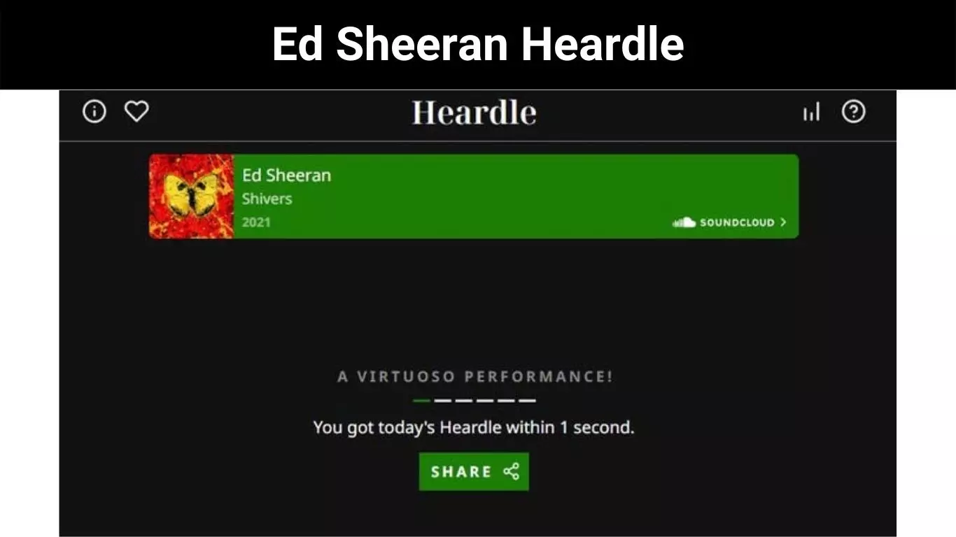 Ed Sheeran Heardle