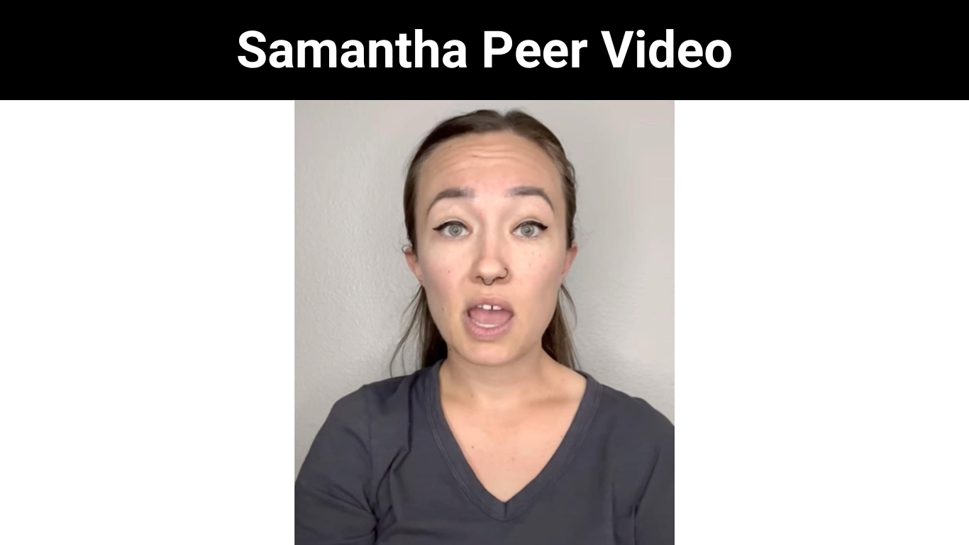 Samantha Peer Video