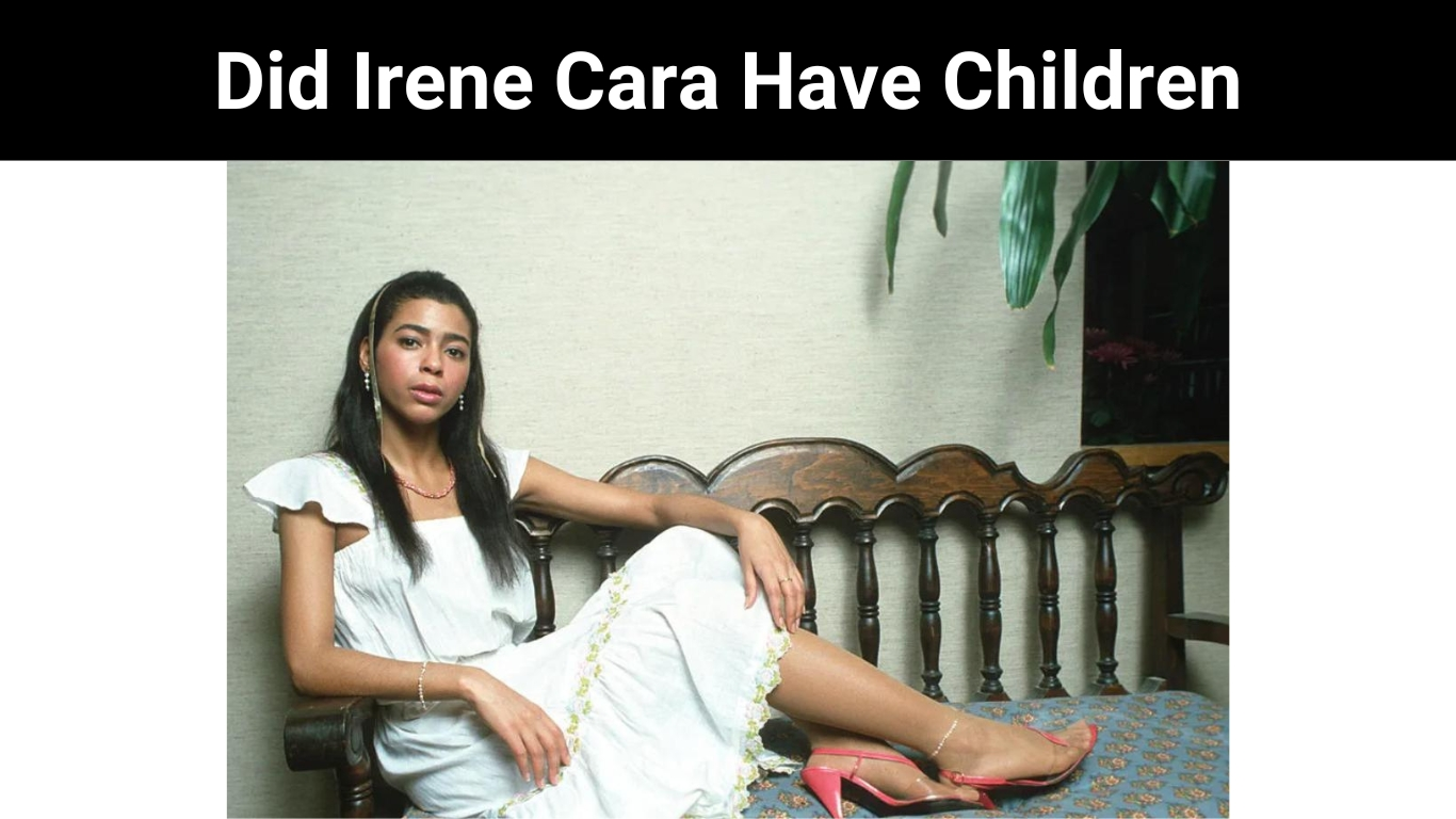 Did Irene Cara Have Children