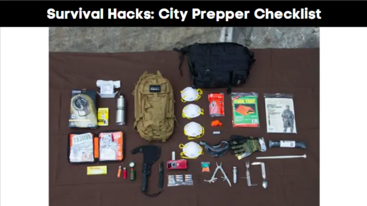 Survival Hacks: City Prepper Checklist