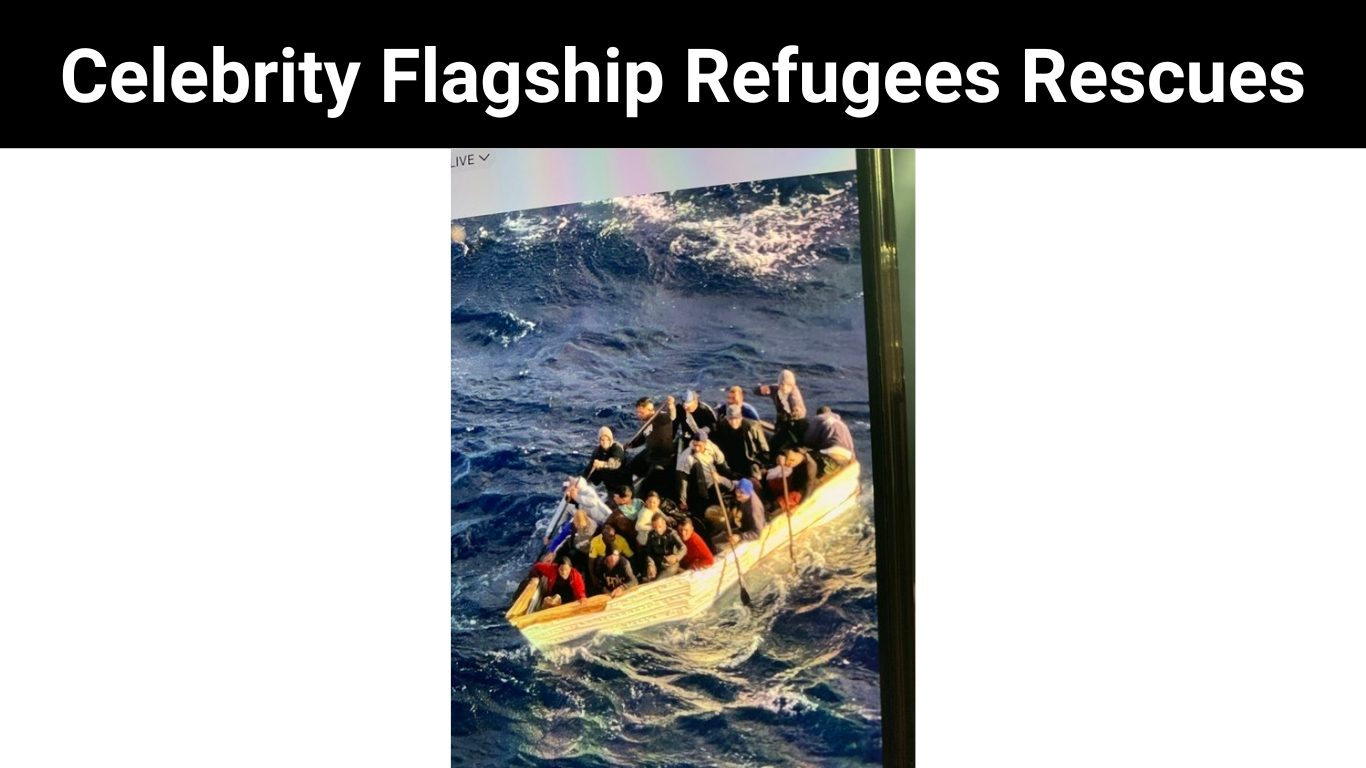 Celebrity Flagship Refugees Rescues