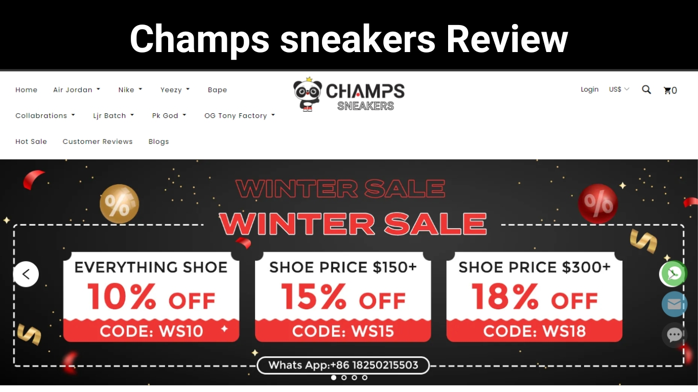 Champs sneakers Review