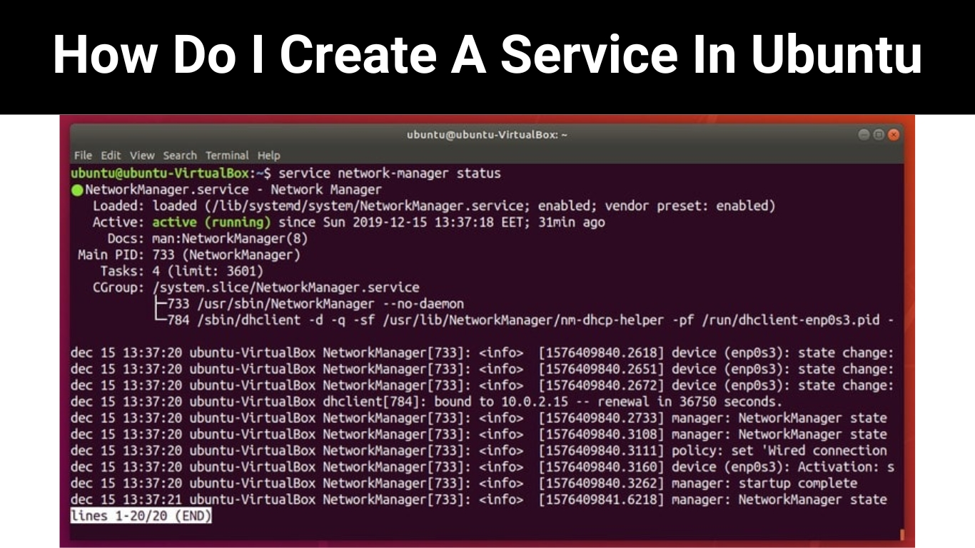 How Do I Create A Service In Ubuntu