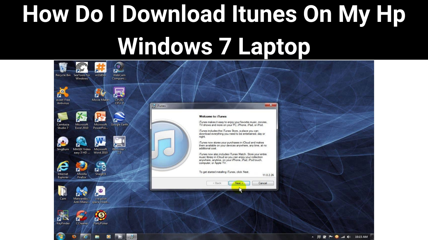 How Do I Download Itunes On My Hp Windows 7 Laptop