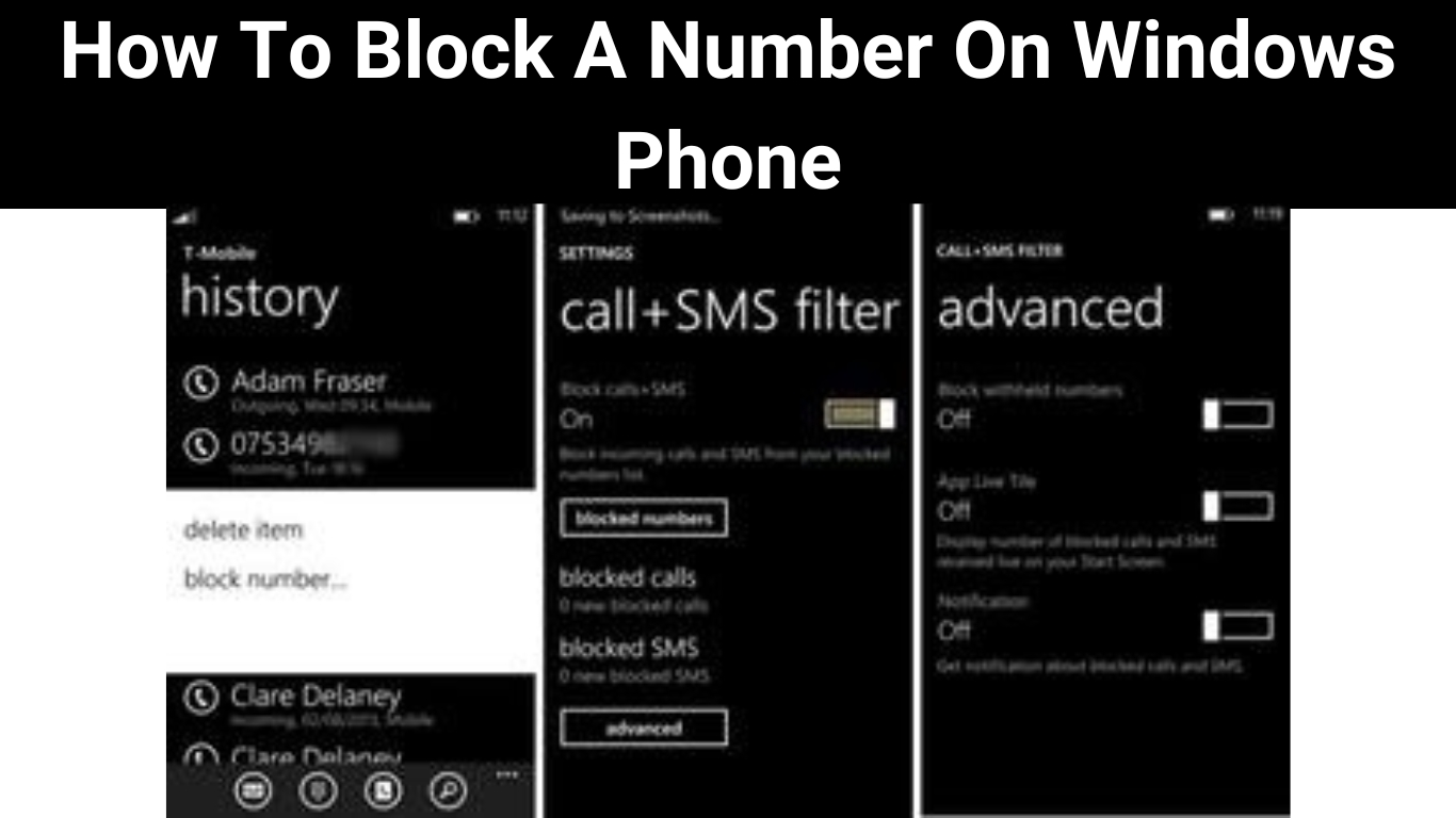 How To Block A Number On Windows Phone