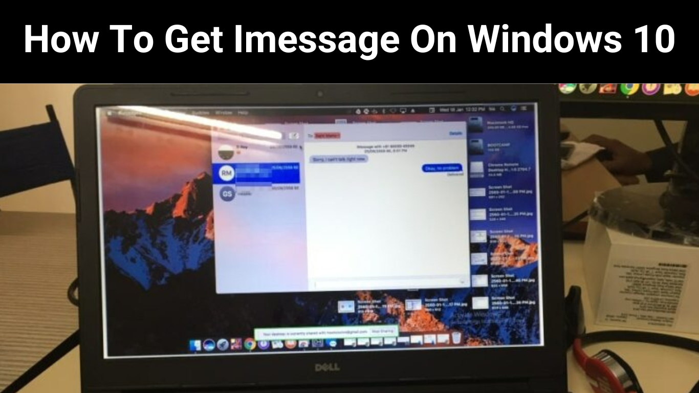How To Get Imessage On Windows 10