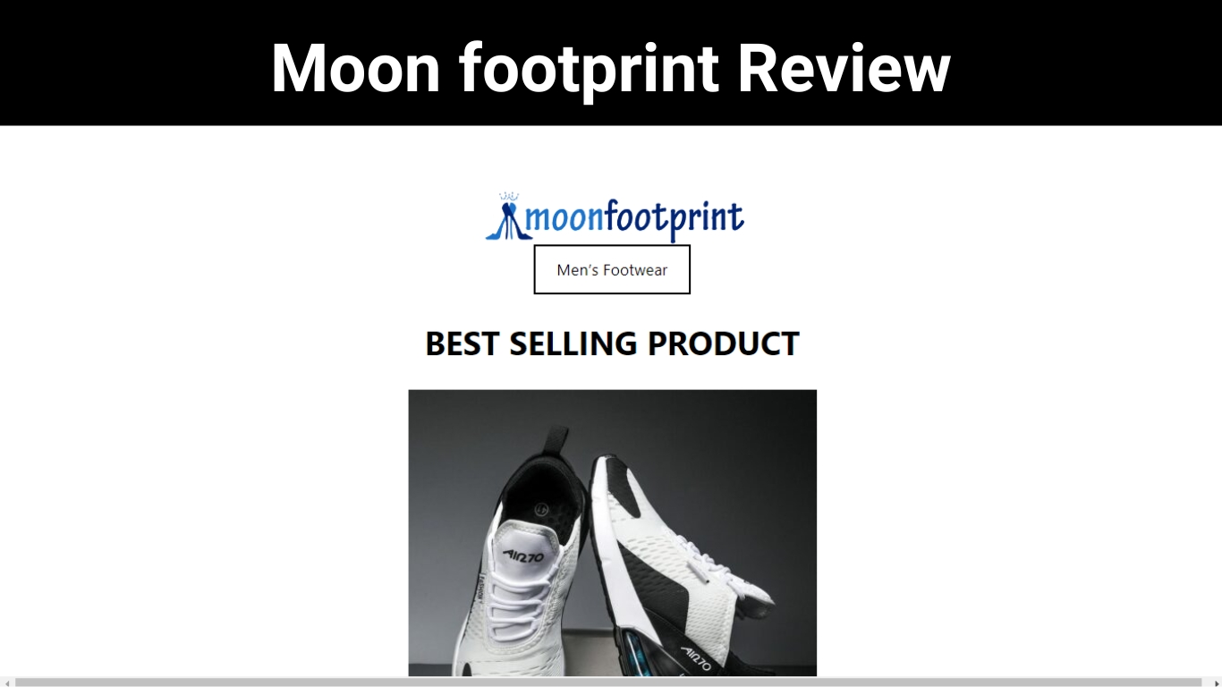 Moon footprint Review