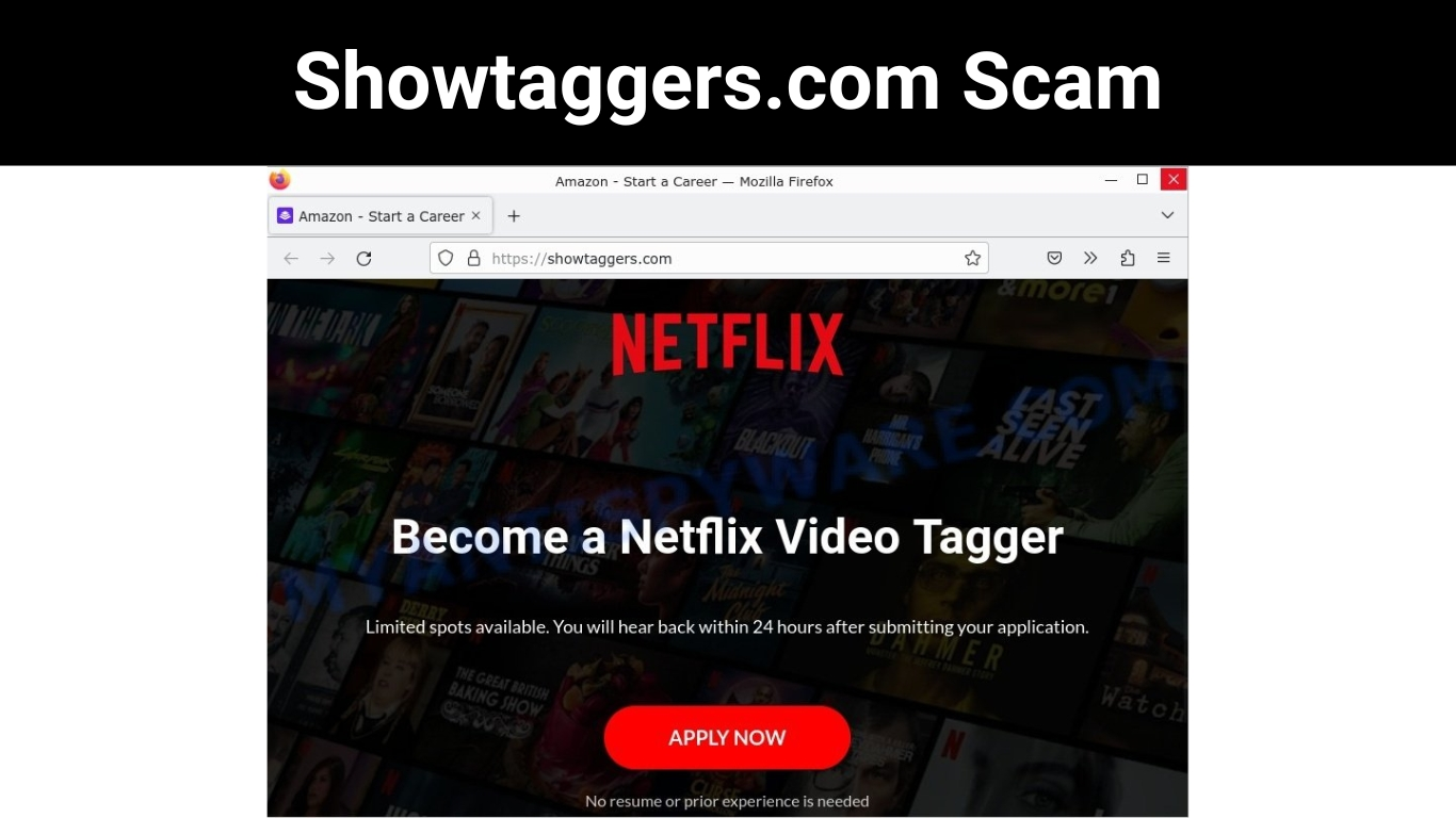Showtaggers.com Scam